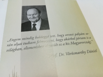 Elhunyt Prof. Dr. Vrsmarthy Dniel, a magyar orvostudomny vilgszerte elismert tudsa, a Szchenyi Trsasg tagja